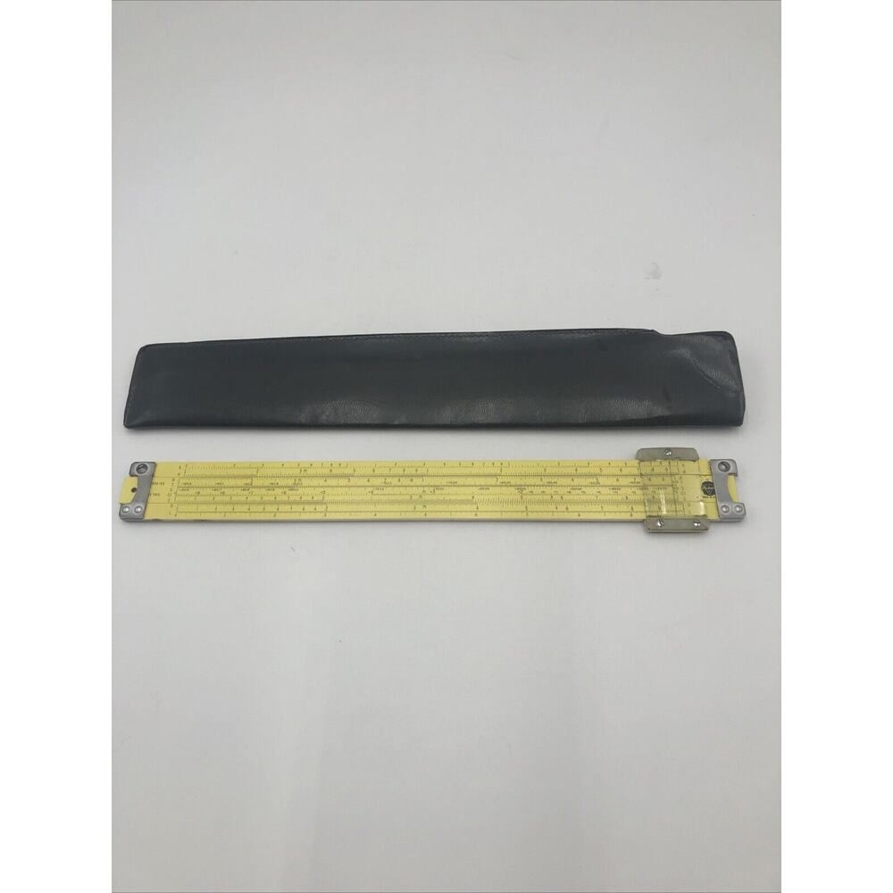 Pickett All Metal Slide Rule - #N902-ES With Case